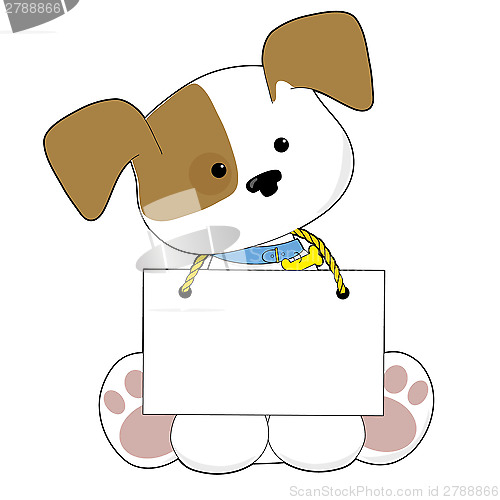 Image of Cute Puppy Sign