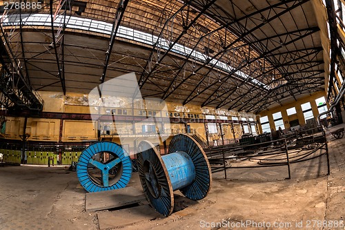 Image of Electricity distribution hall in metal industry