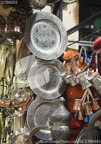 Image of Metal dishware shop