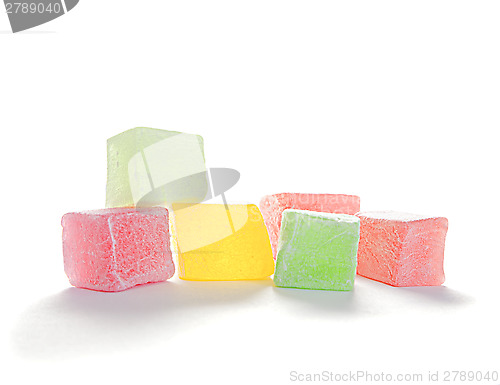 Image of Turkish delight isolated