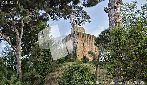 Image of Medieval Tower in Oriolo dei Fichi 