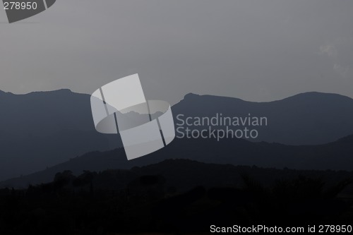 Image of Mountains at Dusk