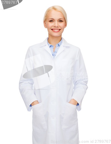 Image of smiling female doctor
