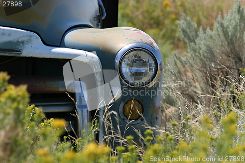 Image of vintage farm truck