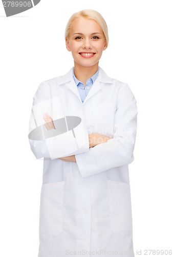 Image of smiling female doctor