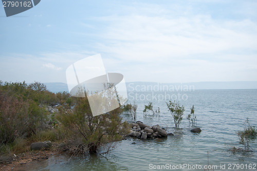 Image of Kineret lake in Israel