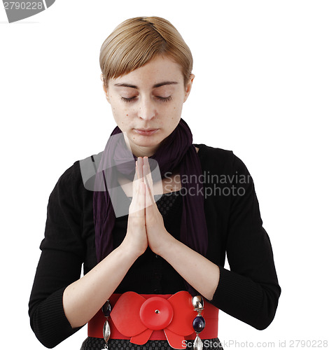 Image of Woman praying