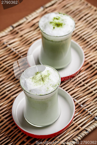 Image of Green tea latte 