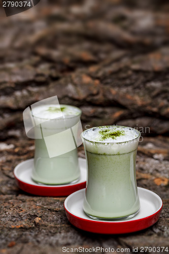 Image of Green tea frappe