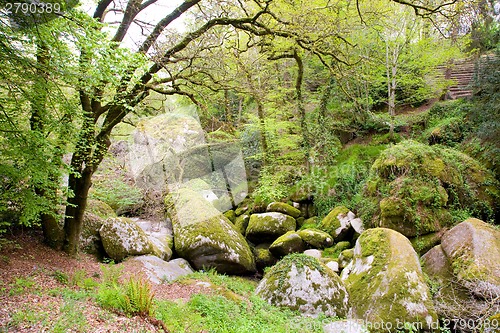 Image of Boulders at Huelgoat in Brittany, France 