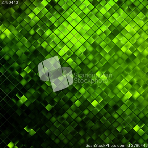 Image of Green glitters on a soft blurred. EPS 10