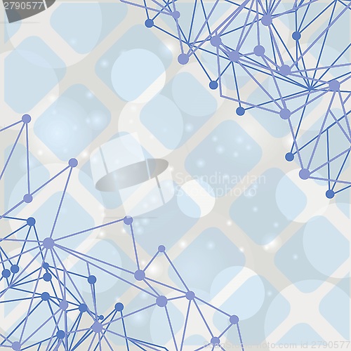 Image of abstract chemical background