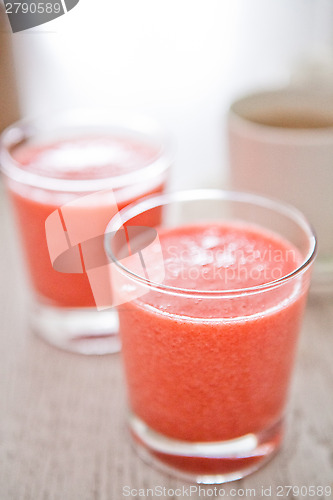 Image of Strawberry smoothies