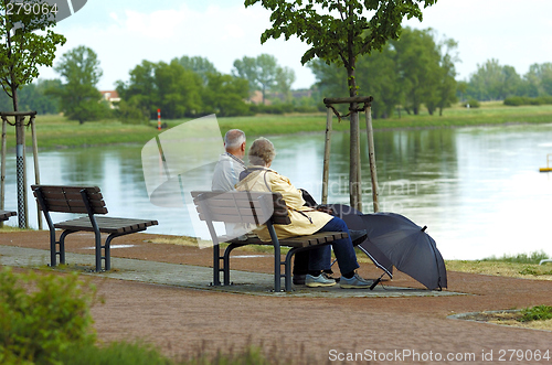 Image of Happy senior couple