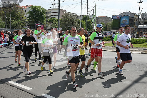 Image of Belgrade Marathon 2014.