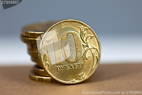 Image of coins in stack