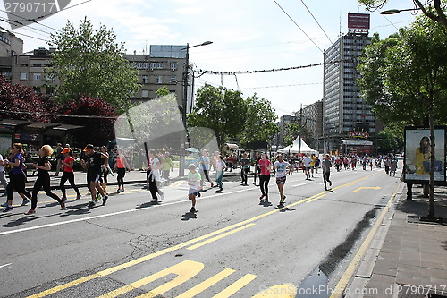 Image of Belgrade Marathon 2014.