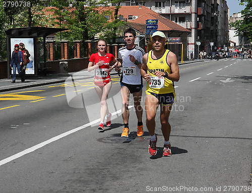 Image of Belgrade Marathon 2014.