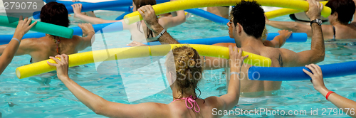 Image of Aerobic in pool