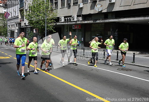 Image of Belgrade Marathon 2014.