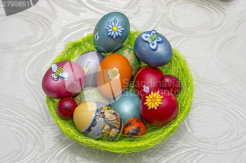 Image of Easter eggs