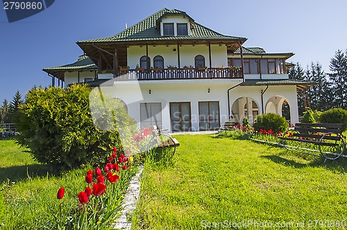 Image of House and garden