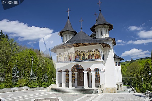 Image of Sihastria church