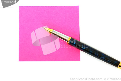 Image of Post it for comments