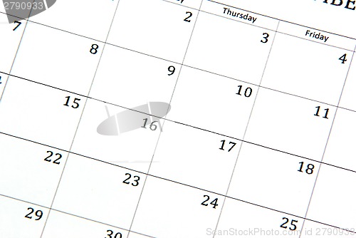 Image of Calendar