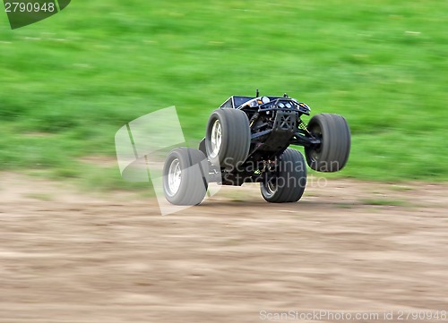 Image of Powerful radio controlled car