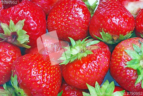 Image of Strawberry background