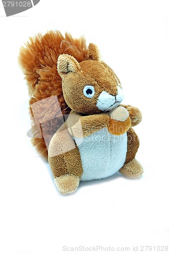 Image of Red squirrel toy