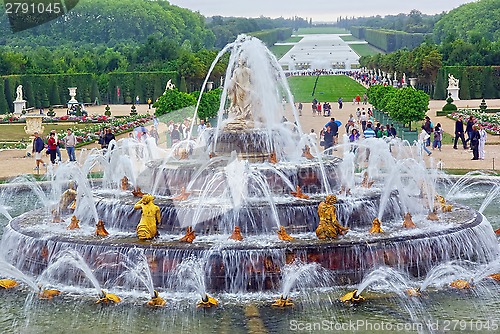 Image of Gardens of Versailles Chateau