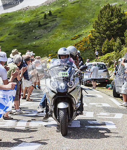 Image of Official Bike During Le Tour de France