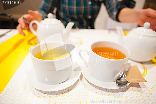 Image of Herbal tea in cups