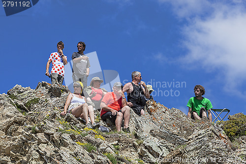 Image of Fans of Tour de France