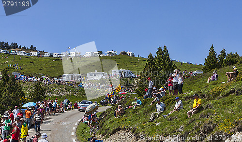 Image of Fans of Tour de France