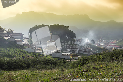 Image of Langmusi temple ,sichuan