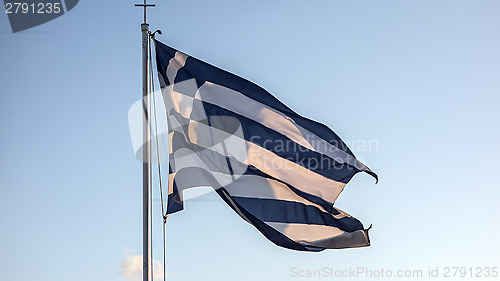 Image of National flag of Greece 