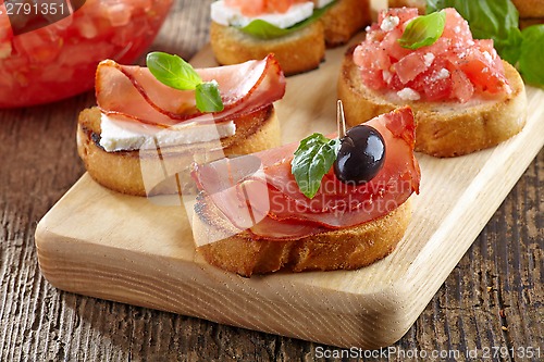 Image of Spanish food tapas