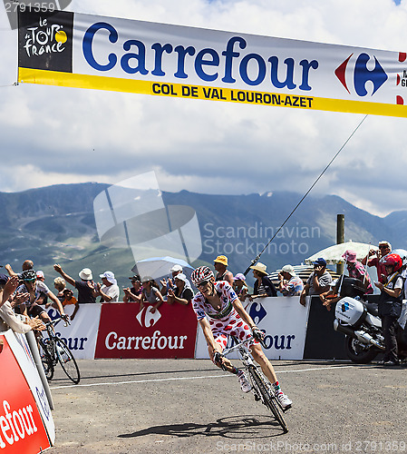 Image of Polka Dot Jersey- The Cyclist Pierre Roland