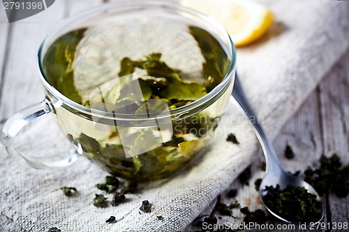 Image of cup of green tea 
