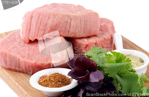 Image of Raw Beef Steaks