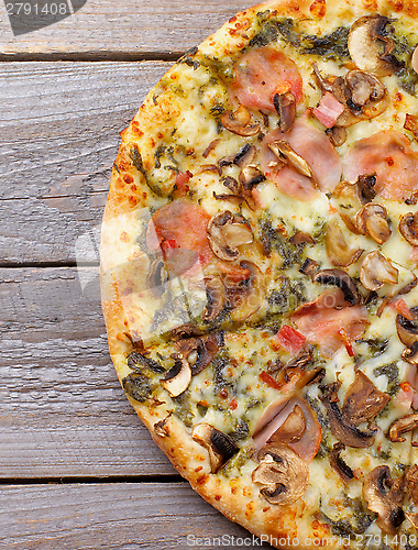 Image of Mushrooms Pizza