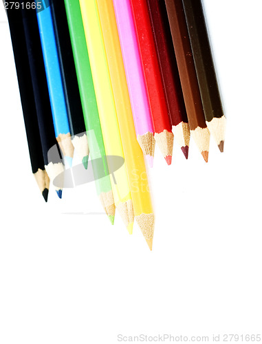 Image of Close-up pencil.