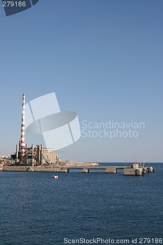 Image of industry by the sea piraeus athens greece 2