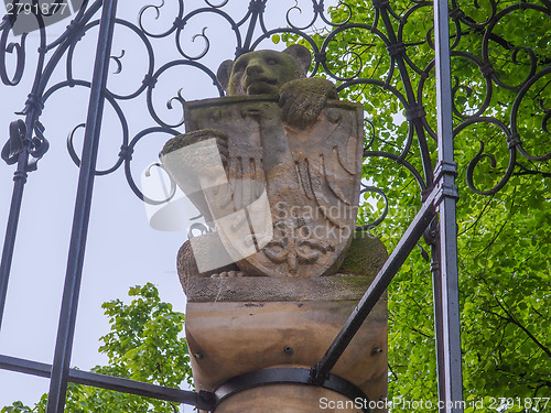 Image of Bear with eagle shield in Berlin
