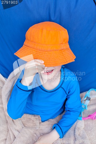 Image of boy at vacation