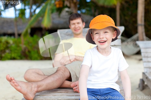 Image of family at vacation