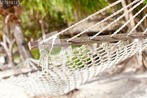 Image of close-up of hammock